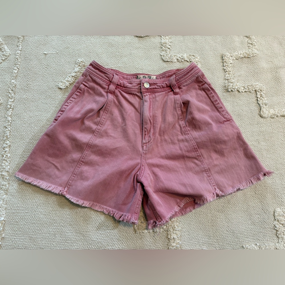 We The Free by Free People Pink Denim Shorts